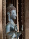 Closer Buddha and hands in Laos