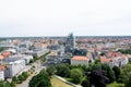 Closer view of the natural landscape and cityscape of hannover germany