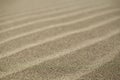 close up abstract wavey sand patterns. Royalty Free Stock Photo