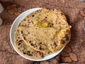 Aloo Paratha Indian Potato stuffed Flatbread