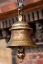 Bronze bell with large knocker