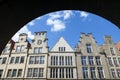 Closeup ancient buildings, MÃÂ¼nster, Germany