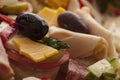 Closeup of appetizers at a party Royalty Free Stock Photo