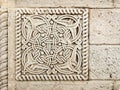 Closeup of architectural ornament