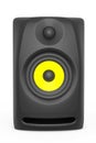 Closeup Audio Speaker. 3d rendering