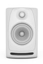 Closeup Audio Speaker. 3d rendering