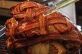 Bacon wrapped turkey 4571 Royalty Free Stock Photo