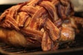 bacon wrapped turkey 4576 Royalty Free Stock Photo
