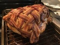 Bacon wrapped turkey 9981 Royalty Free Stock Photo