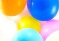 Closeup balloons.