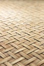 Closeup bamboo weave