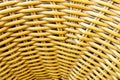 Closeup basketry wicker