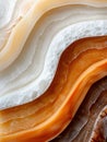 Closeup of a beautiful agate gemstone Royalty Free Stock Photo
