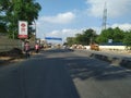 Closeup of Beautiful Asphalt Road view of Gorgunte Palya to Nandini Layout Bridge near Raj Kumar Samadhi, Outer Ring Road