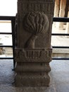 Beautiful Veerabhadra Hindu temple located in Lepakshi in the state of Andhra Pradesh, India