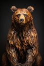 Golden Elements and Carved Bears: A High School Mascot\'s Portrai