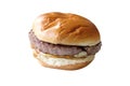 closeup beef hamburger