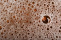 Closeup of beer bubble Royalty Free Stock Photo