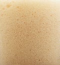 Closeup beer foam