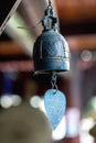 Bell hanging, background blurred