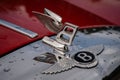 Closeup of a Bentley at the car meet festival called Auto Tuning Show by CTT 2nd edition Royalty Free Stock Photo