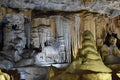 Closeup of the famous Cango Caves in Oudtshoorn, Little Karoo in South Africa Royalty Free Stock Photo