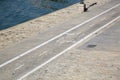 Closeup of Bike Lane, Seville