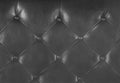 Closeup black leather texture for background and design Royalty Free Stock Photo