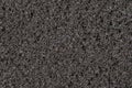 Closeup of black Polyester Foam