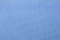 Closeup blue fabric pattern background, abstract blue fabric texture background Royalty Free Stock Photo