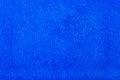 Closeup blue microfiber cloth