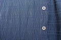 Closeup blue shirt texture background Royalty Free Stock Photo