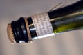 Closeup Bottle Of Prosecco