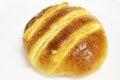 Closeup Bread on a white background