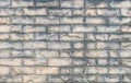 Closeup surface brick pattern at old stone brick wall textured background Royalty Free Stock Photo