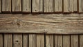 Closeup of a brown hardwood plank with a knot in the center Royalty Free Stock Photo