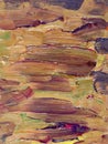 Closeup of brush-strokes of an an oilpainting Royalty Free Stock Photo