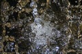 Closeup of bubbling water