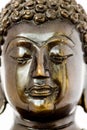 Closeup buddha statue in chiagmai Thailand