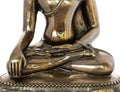 Closeup buddha statue in chiagmai Thailand