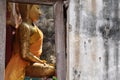 Closeup Buddha statue