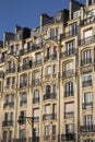 Closeup of Building Facde, Paris Royalty Free Stock Photo