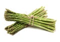 Closeup of bunch of asparagus Royalty Free Stock Photo