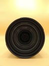 Closeup camera lens Royalty Free Stock Photo