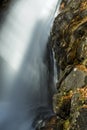 Closeup of Campbell Falls with blurred motion of the waterfall, Royalty Free Stock Photo