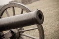 Closeup of Cannon Barrel