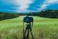 Closeup of Canon PowerShot 540hs during wildlife photography