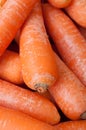Closeup of carrots Royalty Free Stock Photo