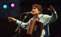 Celso Pina, El Rebelde del acordeon, Mexican musician, singer, accordionist and composer.