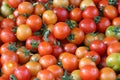 Closeup of cherry tomatoes Royalty Free Stock Photo